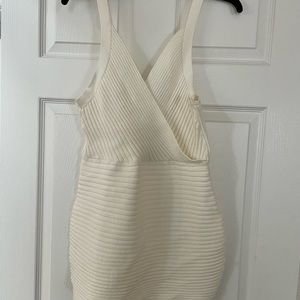 White, mini dress